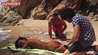 LETSDOEIT - How To Seduce and Fuck Hottest Girl at The Beach