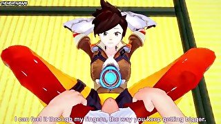 Hentai POV Feet Tracer Overwatch