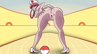 Nurse Joy ANAL ACTION! Rule34 hentai Pokemon