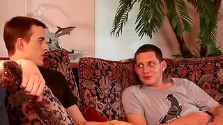 Horny gay guy swap blowjobs before fucking their brains out