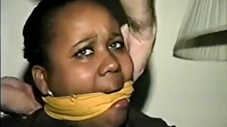 ebony black women wrap gagged