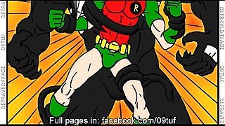 VENOM VS ROBIN HOMO-EROTIC COMIC(PREVIEW)