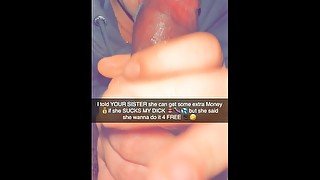 Horny sister sucks her brother's best friend's cock