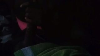 Blowjob at night