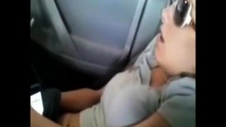 Masturbating in the car