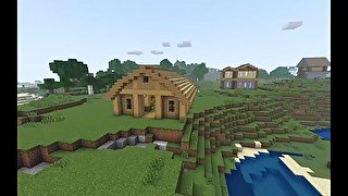 How to build a simple Barn in Minecraft