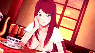 PASSIONATE SEX WITH KUSHINA UZUMAKI 🥰 NARUTO HENTAI