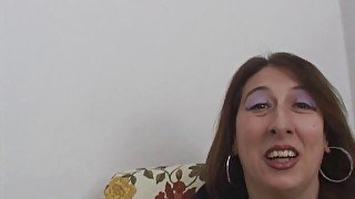 Ugly italian milf loves to take cock in the ass