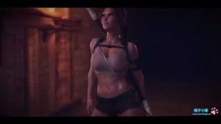 Lara croft animation