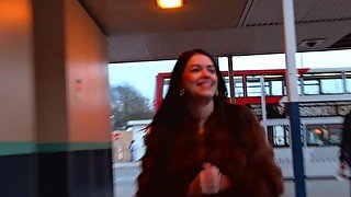 Ava Dalush flashing in public