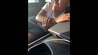 Hotbox Turned To Blowjob And Got Caught By Cops