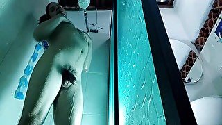 Colombian Trans Showers On Cam