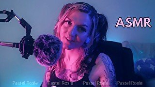 SFW ASMR Gets Your Brain Ready for Bed - PASTEL ROSIE Sensual Relaxing Sounds - Mesmerizing Egirl