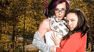 Danica Dane & River Stark in My TS Teacher - TransSensual