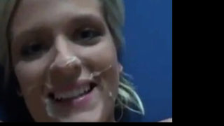 Hot Blond Gets Her BF's Big Dick