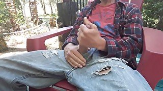 Outdoor masturbation #13