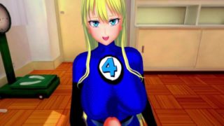 Invisible Woman 3D Hentai POV