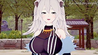 VTUBER SHISHIRO BOTAN ANIME HENTAI 3D UNCENSORED