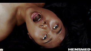 Real Life Hentai - May Thai is sinking - gets Alien treatment in the upside down