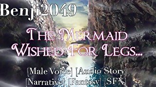 The Mermaid Wished For Legs  Audio Porn For Women  Male Voice  Audio Only  Erotic Narrative