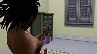 [Sims 4] Clinton Solo Sim Jack-Off Teaser (No Sound)