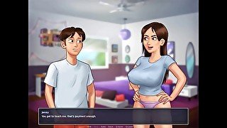 Summertime Saga: StepSiter Wants Her StepBrother To Do Cam Show With Her-Ep 97