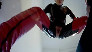 POV Fetish mistress sits on the face