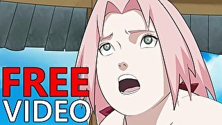 SAKURA GETS A CREAMPIE (NARUTO HENTAI)