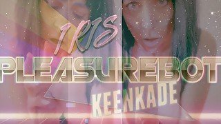 Iris the Pleasurebot! SCI-FI Synthwave Blowjob, Handjob, Multiple Cumshots!