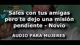 Novio te deja una misión pendiente - Audio para MUJERES - Voz de hombre - España ASMR joi whatsapp