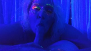 Blacklight Blowjob