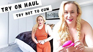 Try on haul, try not to cum