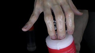 【ASMR Veiny hands】TENGA