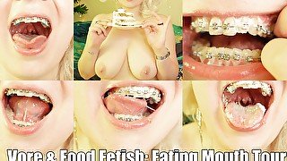 Vore and food fetish: Eating Mouth Tour