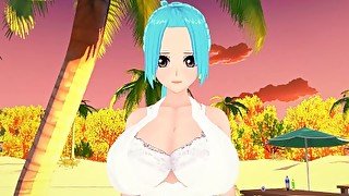 One Piece - Sex with Nefertari Vivi - 3D Hentai