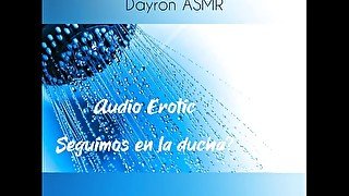 ASMR Audio Erótico - susurrando y dándote placer en la ducha