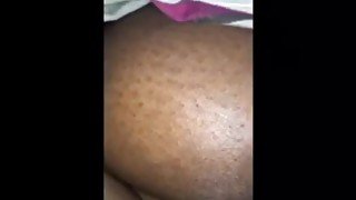 Girl eats and plays with hairy wet pussy