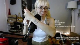 my first asmr livestream various tingles