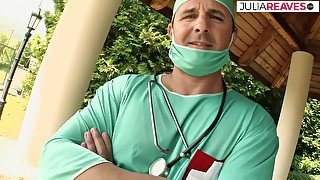 Blonde Girl Loves Anal With A Doctor