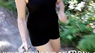 I Went for a Run got Horny Stripped Entirely Naked and Continued Running (long teaser)