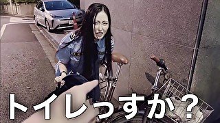 婦警お漏らし!?不審者に説教中、ガマン限界を超えてしまう女警察官ドラマ ｜おしがま,素人,日本人,無修正,おもらし,おしっこ,尿,野外,個撮,コスプレ,警察,美脚,手コキ,射精,フェラ失禁ぶっかけ顔射