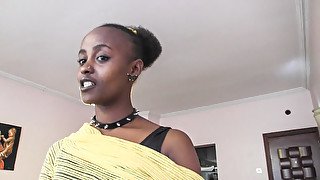 Rebel young ebony deep throat discipline by european tutor