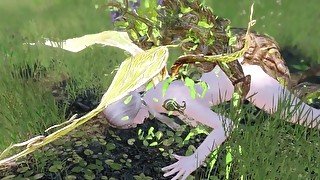 Fairy Elf Aerin Gets Fucked By Spriggan Monster In The Woods