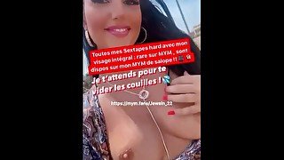 Jeweln_22-Salope française suce des bites d’inconnus et te vide les couilles sur son MYM