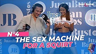 The sex machine for a squirt