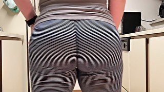 Wedgie Leggings Fat Booty