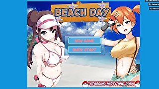 BEACH DAY WITH MISTY AND ROSA