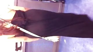 Mexican See Thru Black Dress