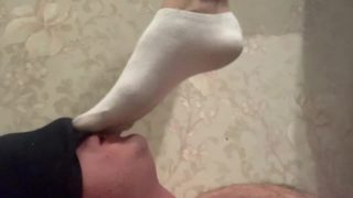 Trampling #66 white socks 