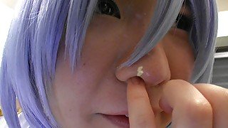 Nose-picking of Ayanami(ncd02/fetis.jp)